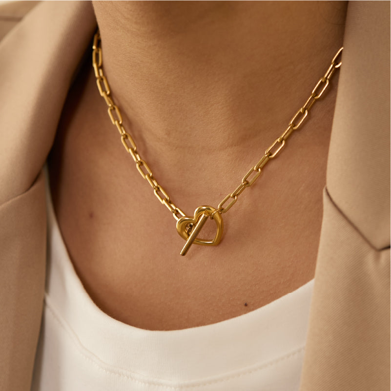Aurora | Heartfiel Crystal Pearl Neckalce