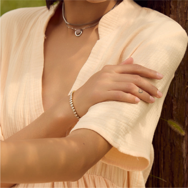 Cosmos | Tennis bracelet