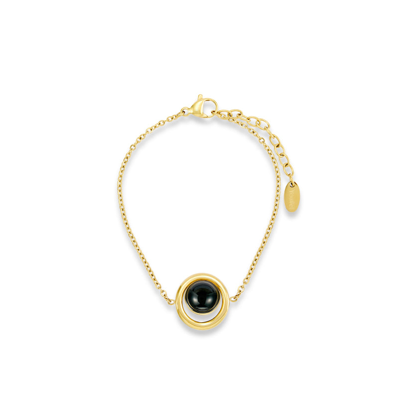 Cosmos | Obsidien Bracelet