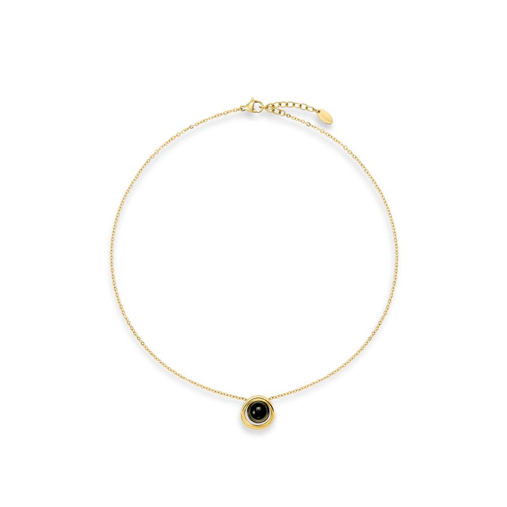 Cosmos | Obsidien Necklace