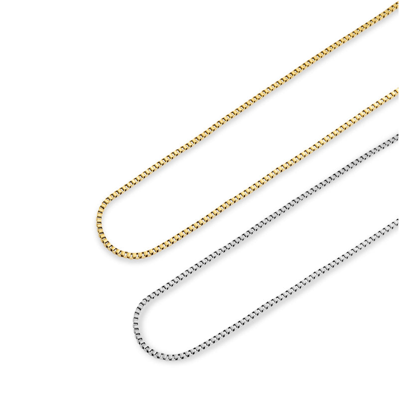 Elements | Box Chain Silver