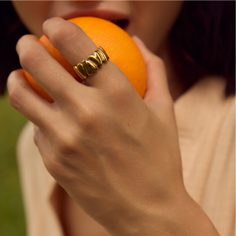 Elements | Hearty Ring Gold