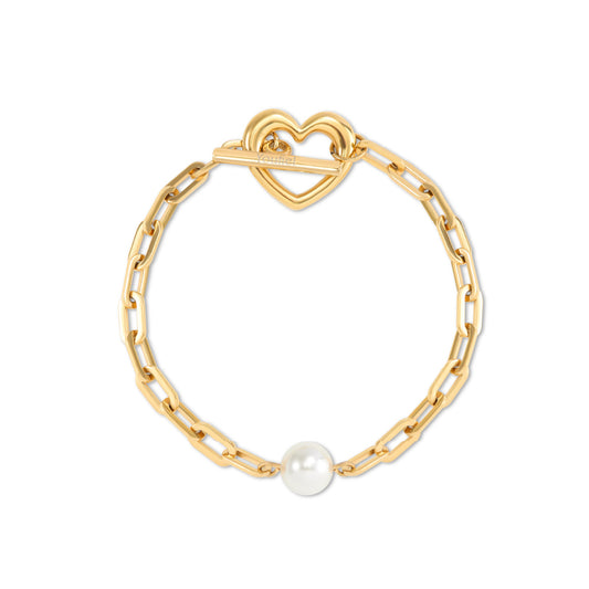 Aurora ｜ Heartfiel Crystal Pearl Bracelet