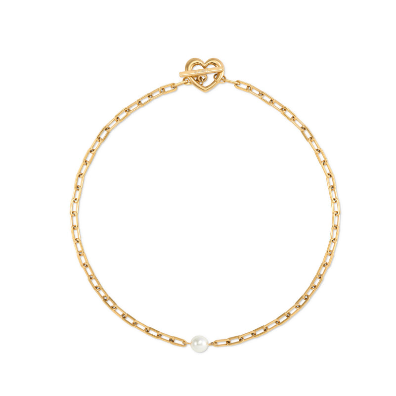 Aurora ｜ Heartfiel Crystal Pearl Neckalce