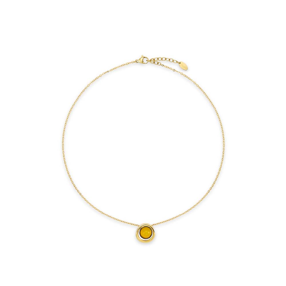 Cosmos ｜ Citrine Necklace