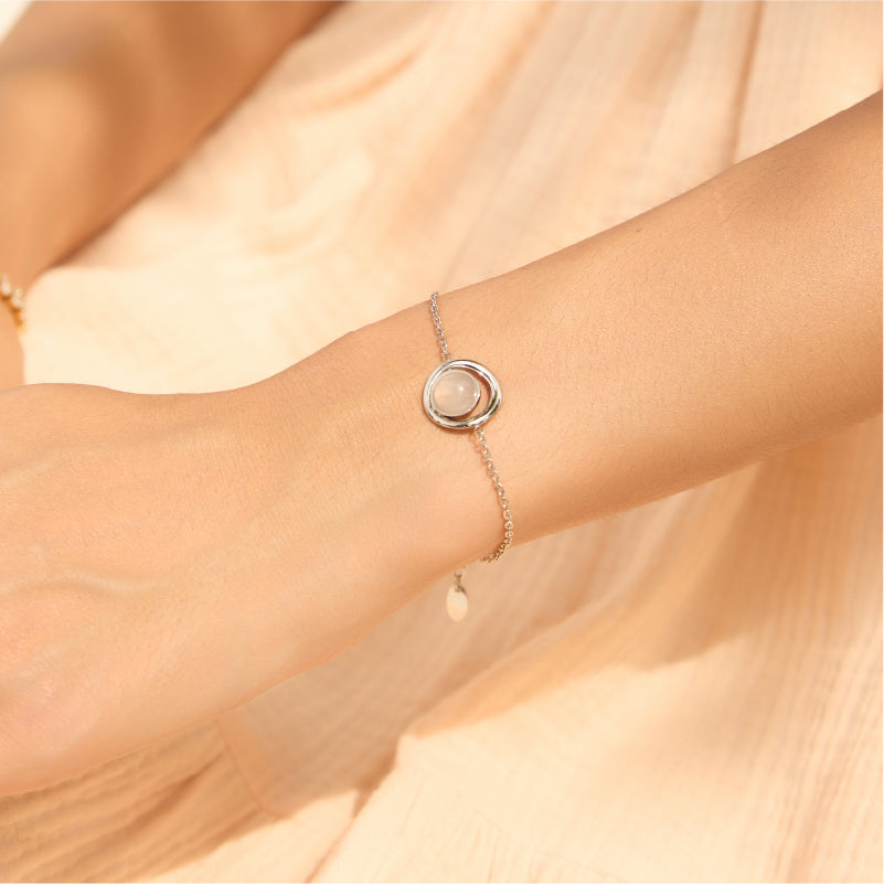 Cosmos ｜ Rose Quartz Bracelet