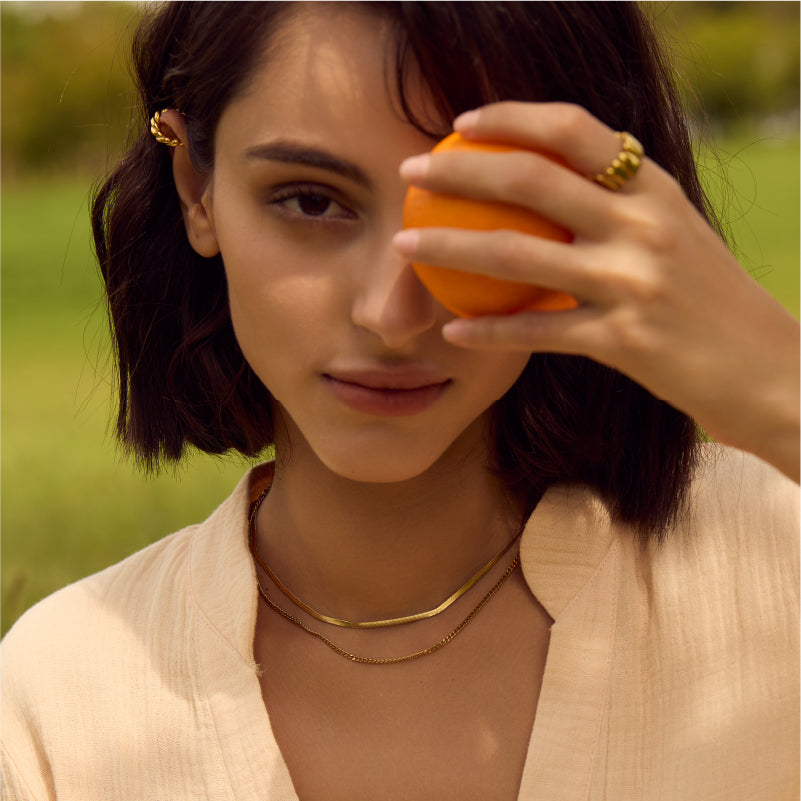Elements ｜ Snake Chian Gold